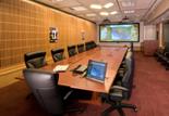 Corporate boardrooms.  Video Conferencing, projection systems, lighting control, speaker phone systems, sound systems.